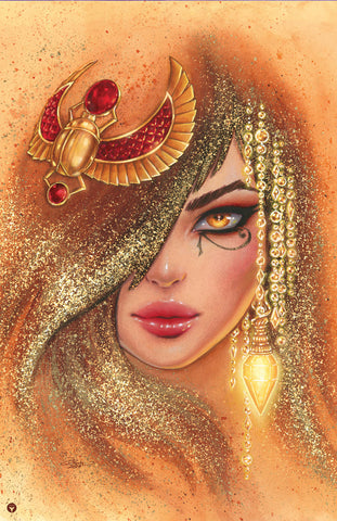 Veiled Isis: Painted