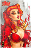 Lady Satanus Sinister Urge #1: Ritualistic Edition + DM Metallicard