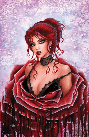 Frosted Rose: Red