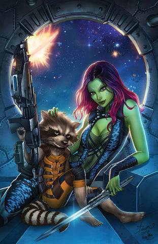 Gamora & Rocket