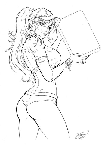 Prize #6: Special Delivery Original Art